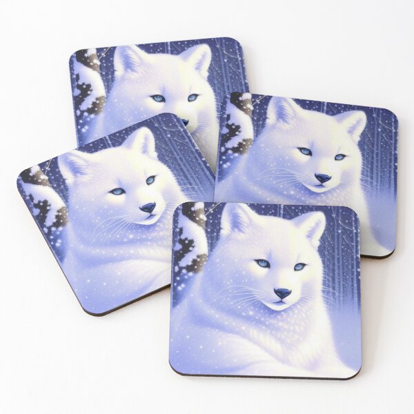 Artikelvorschau, Let it snow - snow fox entworfen und verkauft von Roxburylane.
