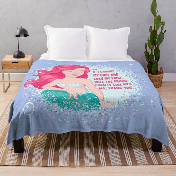 Item preview, Mermaid Power - So, if I change my body and lose my voice, will the prince finally like me? No, thank you. designed and sold by Monkey-Bar.