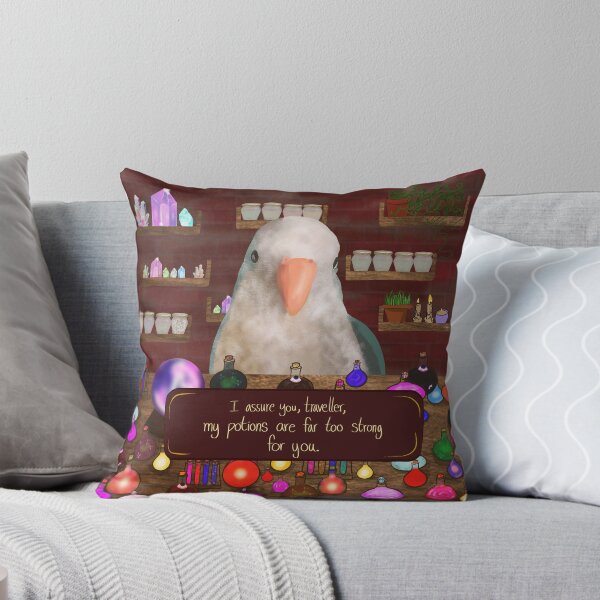 Item preview, quaker parrot potion man designed and sold by cece-rub-art.