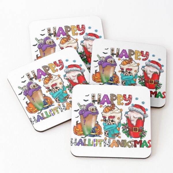 Item preview, Happy Hallothanksmas Coffee Delights designed and sold by Galadaan.
