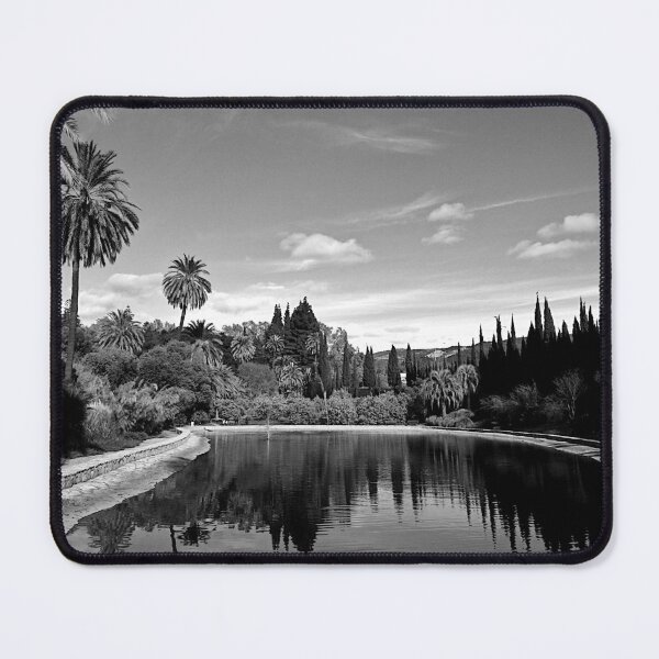 Item preview, Lake at Jardin de la Concepcion, Málaga (monochrome) designed and sold by paulboizot.