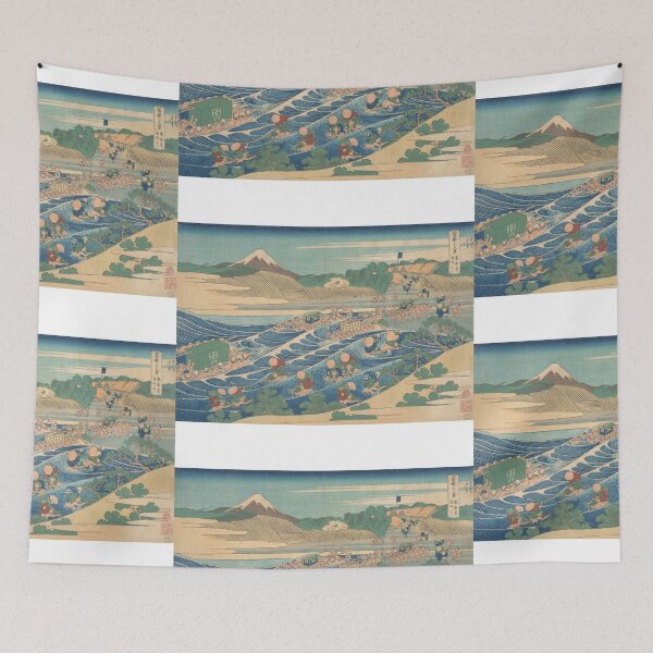 Item preview, Japanese Drawing Mount Fuji with paddy field designed and sold by MerchQuiTue.