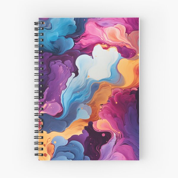 Item preview, Marbled Majesty: A Visual Symphony of Vibrant Colors designed and sold by OurBarcode.