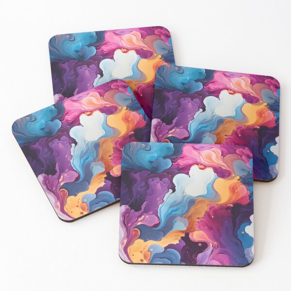 Item preview, Marbled Majesty: A Visual Symphony of Vibrant Colors designed and sold by OurBarcode.