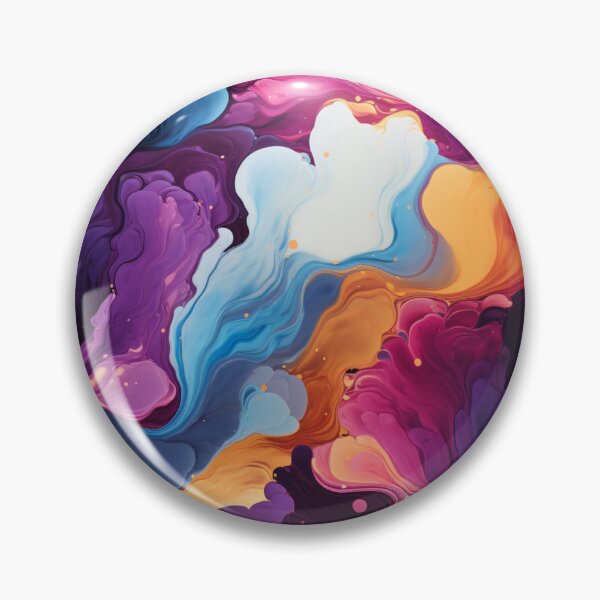 Item preview, Marbled Majesty: A Visual Symphony of Vibrant Colors designed and sold by OurBarcode.