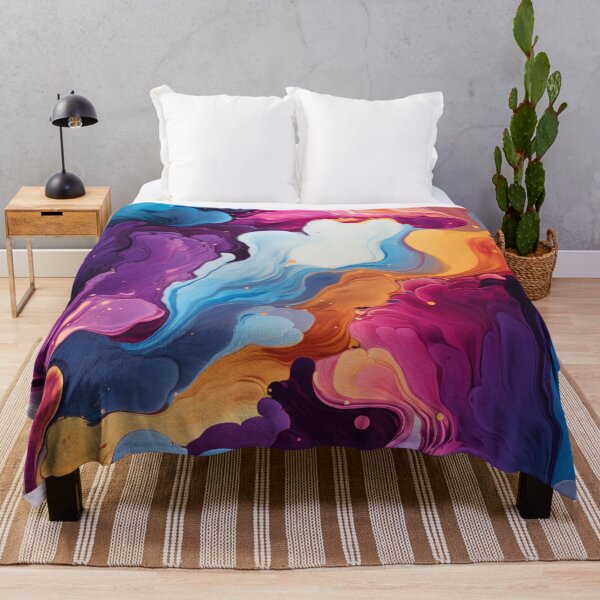 Item preview, Marbled Majesty: A Visual Symphony of Vibrant Colors designed and sold by OurBarcode.