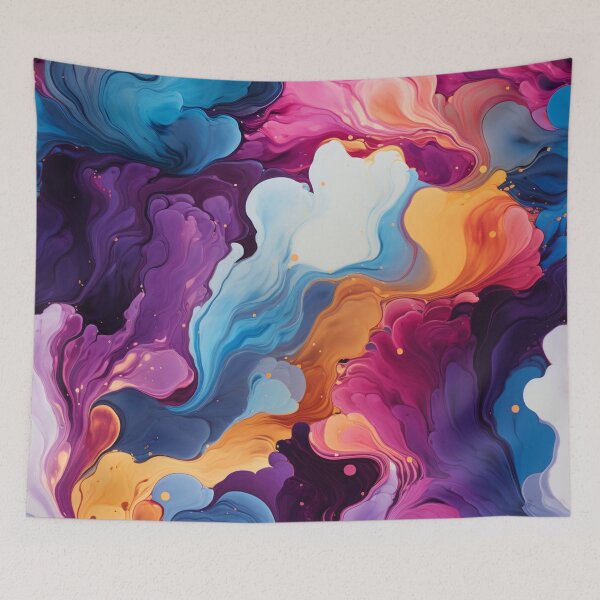 Item preview, Marbled Majesty: A Visual Symphony of Vibrant Colors designed and sold by OurBarcode.