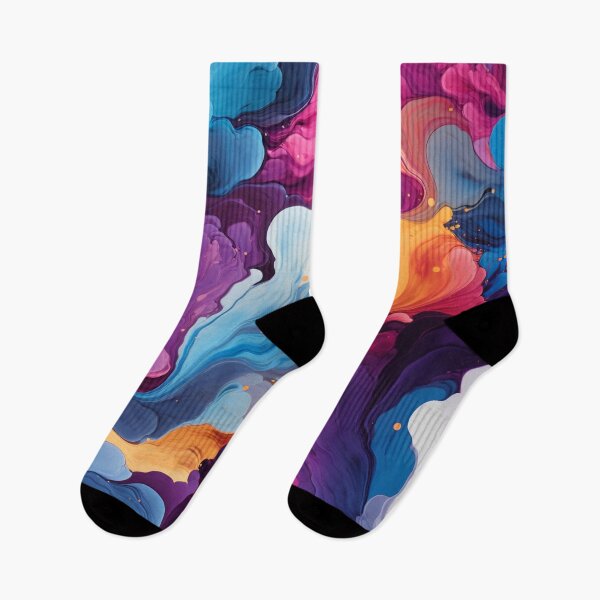 Item preview, Marbled Majesty: A Visual Symphony of Vibrant Colors designed and sold by OurBarcode.