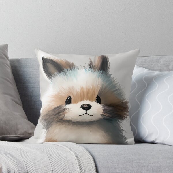 Item preview, Nursery Bunny Pillow  designed and sold by TonizToonz.