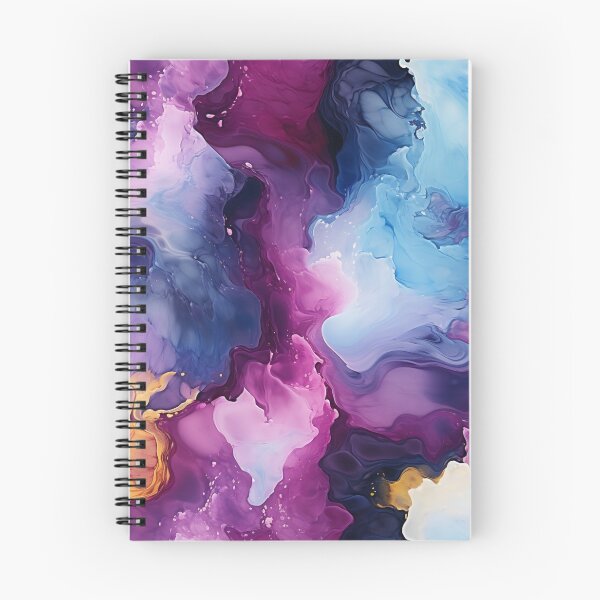 Item preview, Marbled Majesty I: A Visual Symphony of Vibrant Colors designed and sold by OurBarcode.