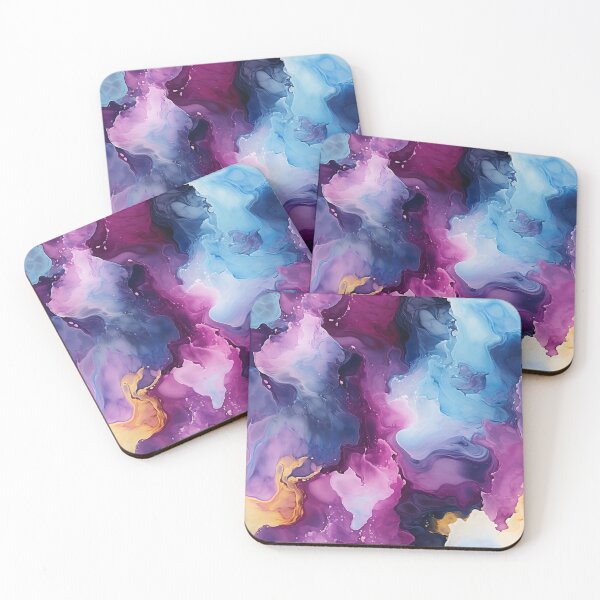 Item preview, Marbled Majesty I: A Visual Symphony of Vibrant Colors designed and sold by OurBarcode.