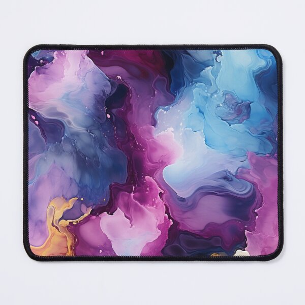 Item preview, Marbled Majesty I: A Visual Symphony of Vibrant Colors designed and sold by OurBarcode.