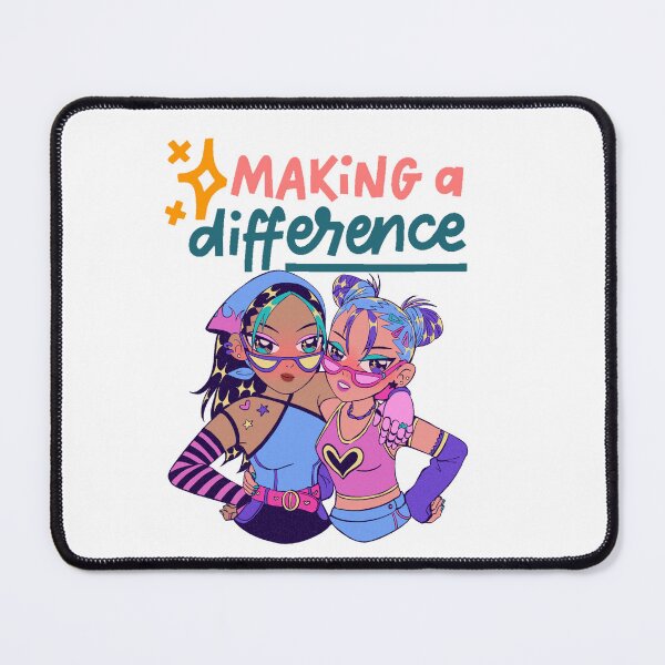 Item preview, MARK THE DIFFERENCE designed and sold by stickersrafisa.