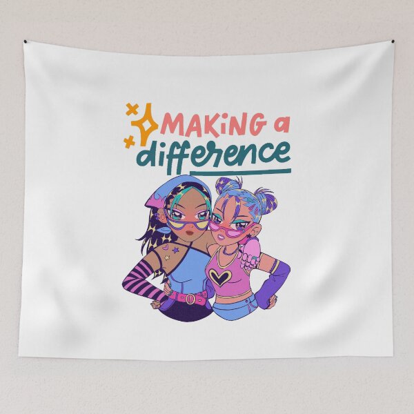 Item preview, MARK THE DIFFERENCE designed and sold by stickersrafisa.