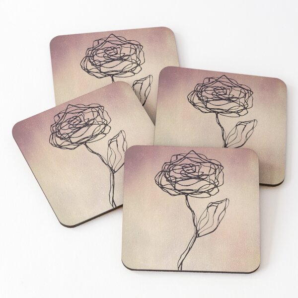 Item preview, Vintage line rose designed and sold by AtypicalTyler.