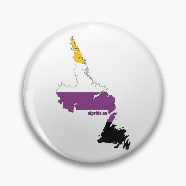 Item preview, Newfoundland & Labrador Pride: Non-Binary Flag designed and sold by Jenna Rideout.
