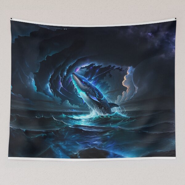 Item preview, Mystical Whale designed and sold by Design-Illusi0n.