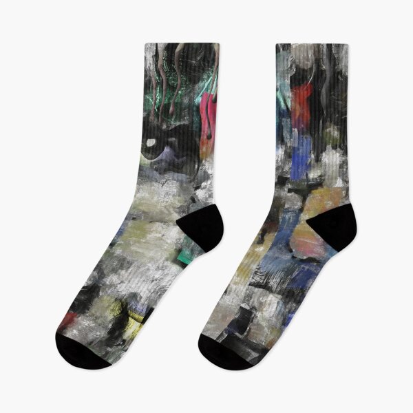 Item preview, Abstract portrait painting designed and sold by rolffimages.