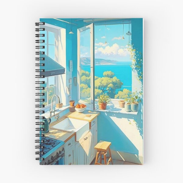 Item preview, Modern decor model in the kitchen overlooking the sea designed and sold by koringaFTS.