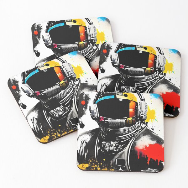 Item preview, A graffiti astronaut | street-art aesthetics  designed and sold by spinolator.