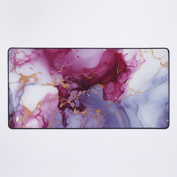 Item preview, Marbled Majesty: A Visual Symphony of Gold and Purple designed and sold by OurBarcode.