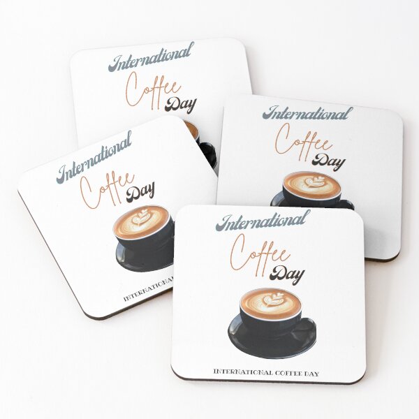 Item preview, International Coffee Day | Funny Coffee Delights designed and sold by Galadaan.