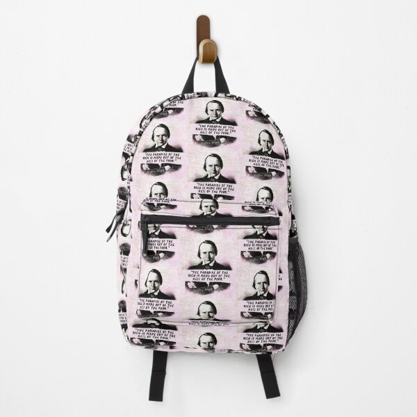 Item preview, Victor Hugo quote: The paradise of the rich is made out of the hell of the poor. designed and sold by artbleed.