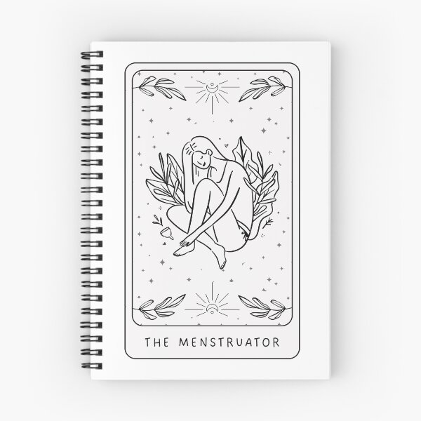 Item preview, The Menstruator Tarot Card designed and sold by lanabohbana.