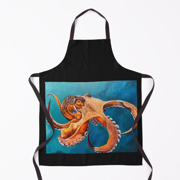 Item preview, Giant Pacific Octopus in Oil designed and sold by WyoClements.
