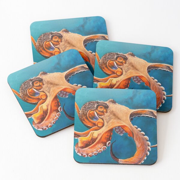 Item preview, Giant Pacific Octopus in Oil designed and sold by WyoClements.