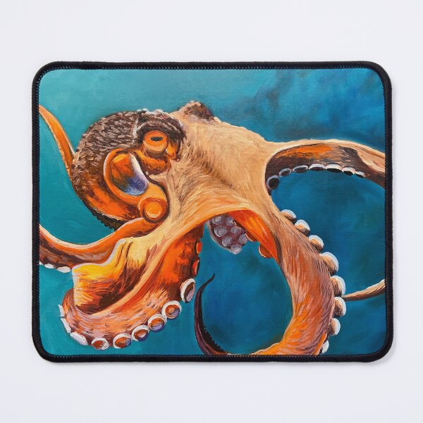 Item preview, Giant Pacific Octopus in Oil designed and sold by WyoClements.