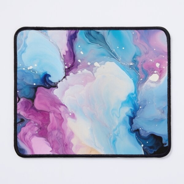 Item preview, Marbled Majesty: A Visual Symphony of Blue designed and sold by OurBarcode.