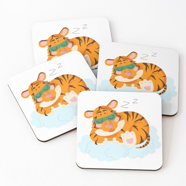 Item preview, Little Tiger Sleeping On The Cloud designed and sold by Creativeanus.