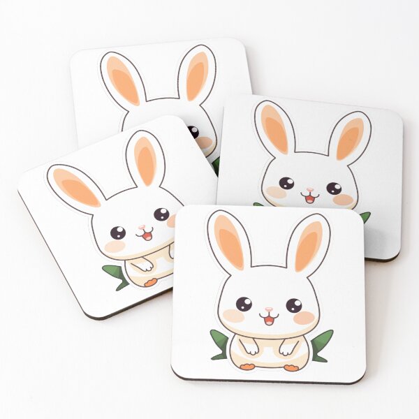 Item preview, cute simple bunny designed and sold by PrintDesignLab.