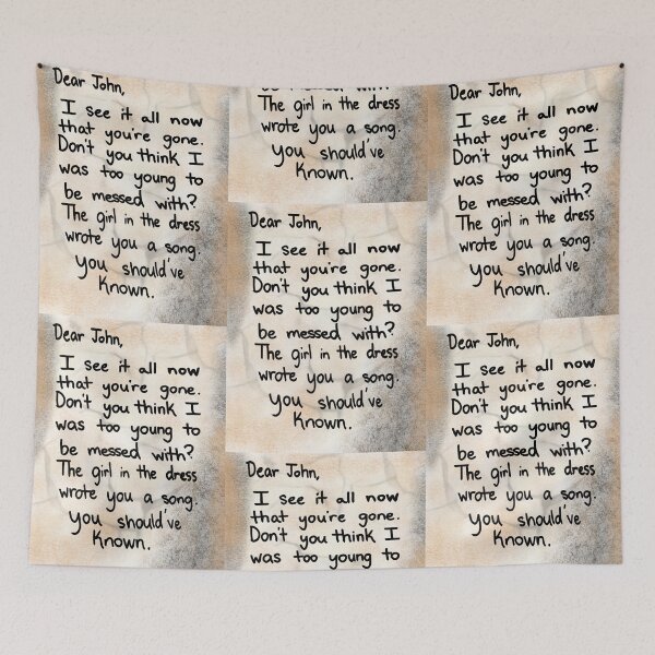 Item preview, Dear John designed and sold by EmJCreations.