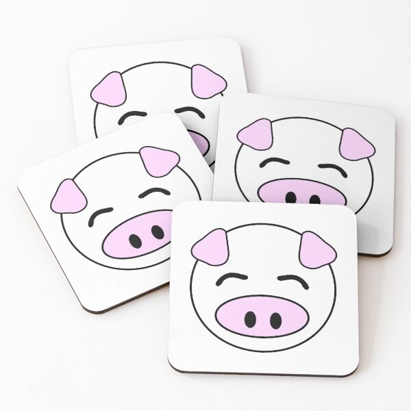 Item preview, Happy Pig Emoji designed and sold by m2inspiration.