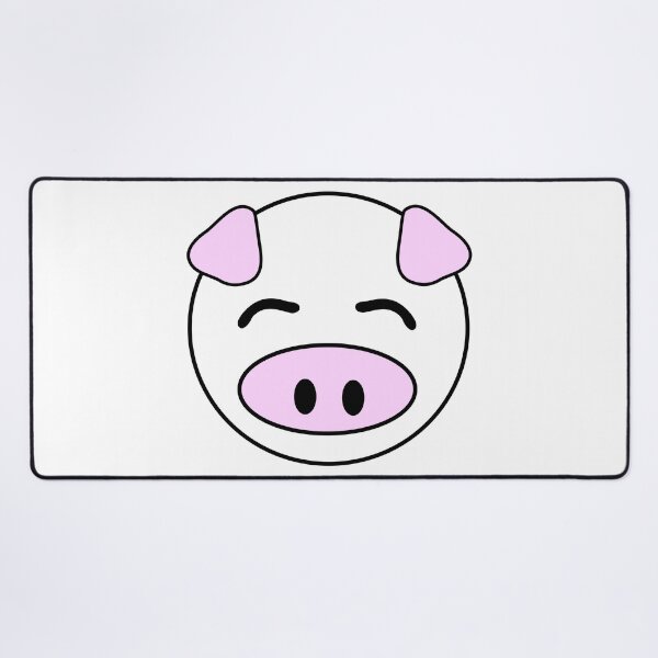 Item preview, Happy Pig Emoji designed and sold by m2inspiration.
