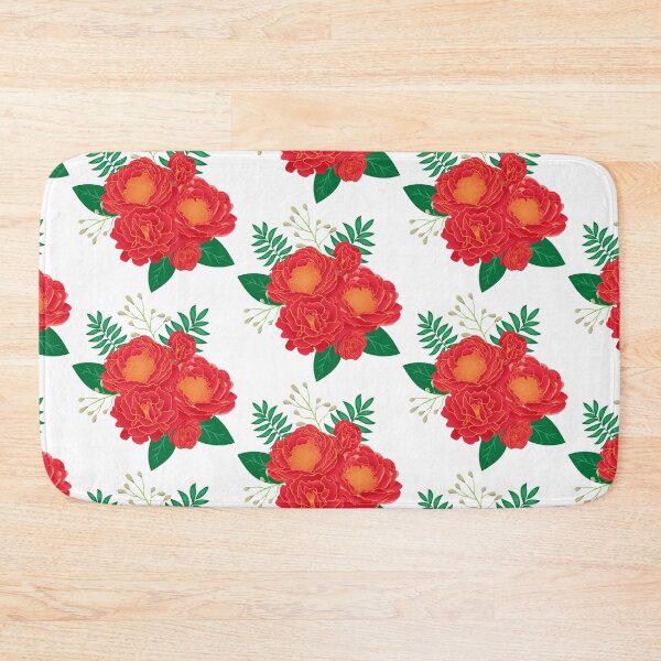 Item preview, Bouquet of red flowers. designed and sold by Mallva.