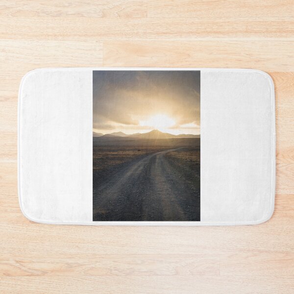 Item preview, Lanzarote Dirt Road Sunset Countryside Canary Islands Spain designed and sold by SmileMoreAgain.