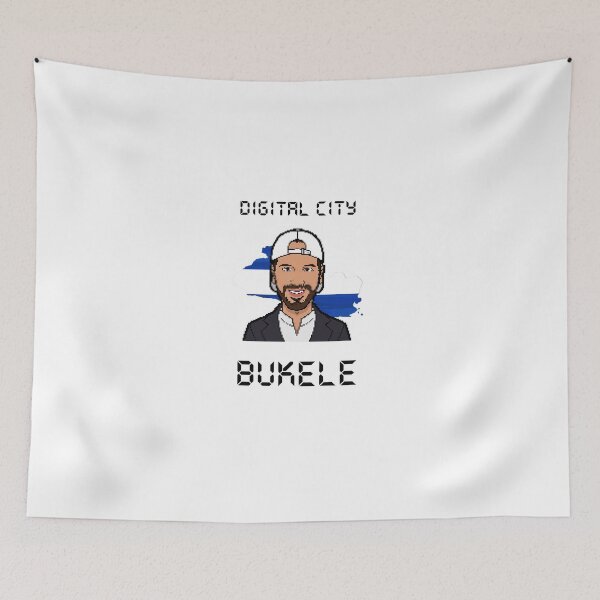 Item preview, Bukele Digital City designed and sold by Elmer Castro.