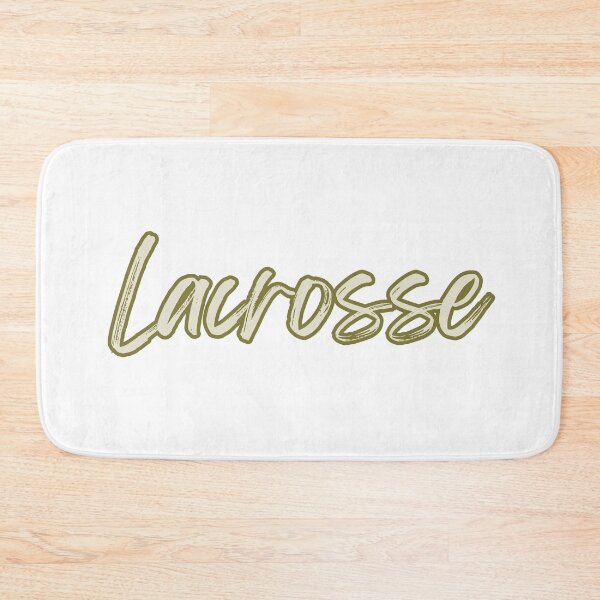 Item preview, Yellow Lacrosse lettering designed and sold by LuckyPenni.