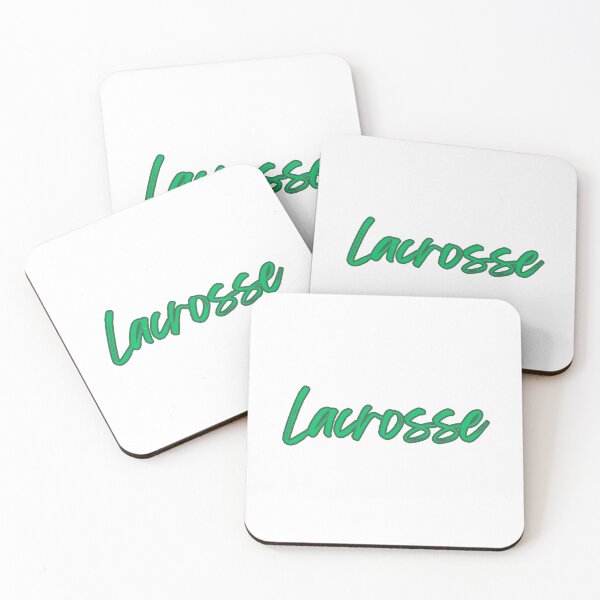 Item preview, Green Lacrosse lettering designed and sold by LuckyPenni.