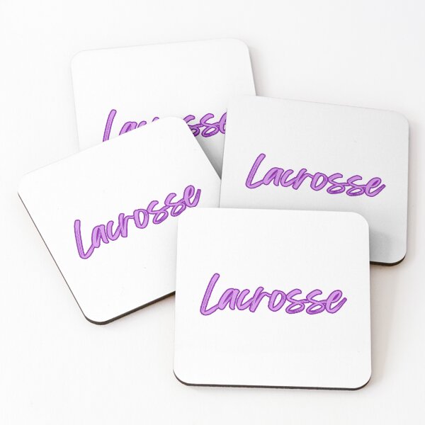 Item preview, Purple Lacrosse lettering designed and sold by LuckyPenni.