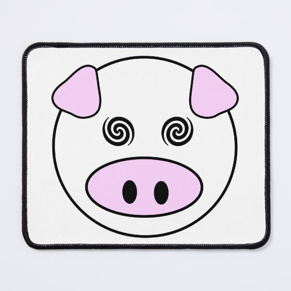Item preview, Hallucination Pig Emoji designed and sold by m2inspiration.