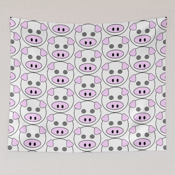 Item preview, Hallucination Pig Emoji designed and sold by m2inspiration.