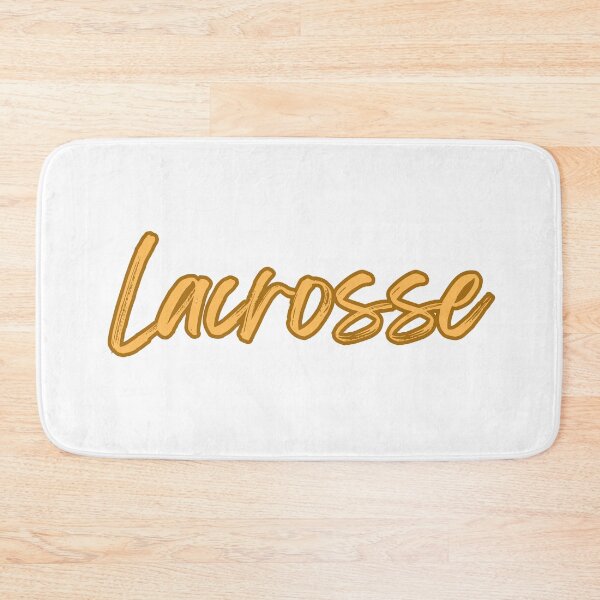 Item preview, Orange Lacrosse lettering designed and sold by LuckyPenni.