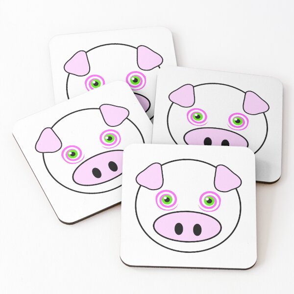 Item preview, Mesmerized Pig Emoji designed and sold by m2inspiration.