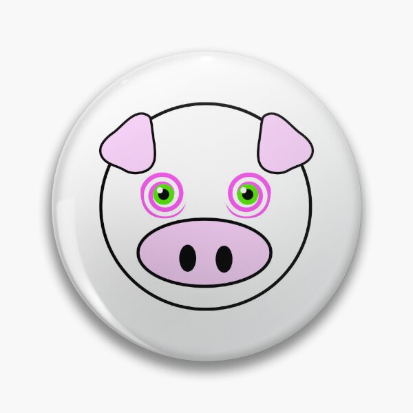 Item preview, Mesmerized Pig Emoji designed and sold by m2inspiration.