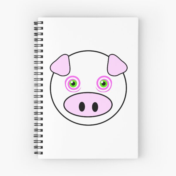 Item preview, Mesmerized Pig Emoji designed and sold by m2inspiration.