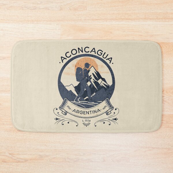 Item preview, Aconcagua Mountain | Hiking & Trekking | Vintage Style designed and sold by Tee-Craftify.